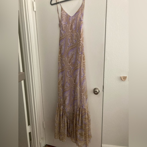 Olivaceous Free People Style Open Back Maxi Dress | Women's Boho Fashion Dress - Picture 6 of 10